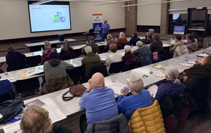 HOA for new board leaders course.