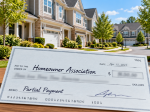 HOA Partial Payments