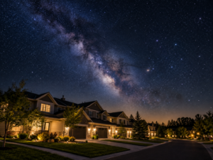Milky Way over HOA