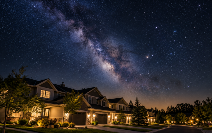 Milky Way over HOA
